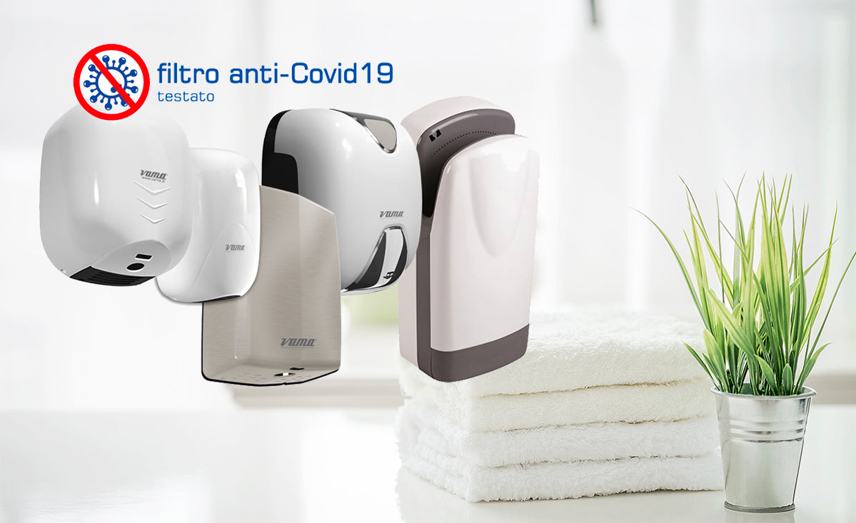 Igiene e pulizia assicurati con l'asciugamani elettrico