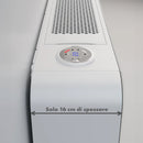 Climatizzatore senza Unità Esterna Silent Hybrid, Pompa di Calore, Ultra sottile, Sostituisce il termosifone, 3.6 kW, R32