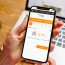 APP di controllo del radiatore installata sullo smartphone. Tutte le funsioni a portata di click!