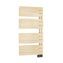 Scaldasalviette Elettrico Colorato con doghe piatte Asimmetrico 500W