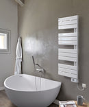 Scaldasalviette Elettrico Colorato con doghe piatte Asimmetrico 500W