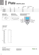 Radiatore Elettrico Design Plate Electric Plus