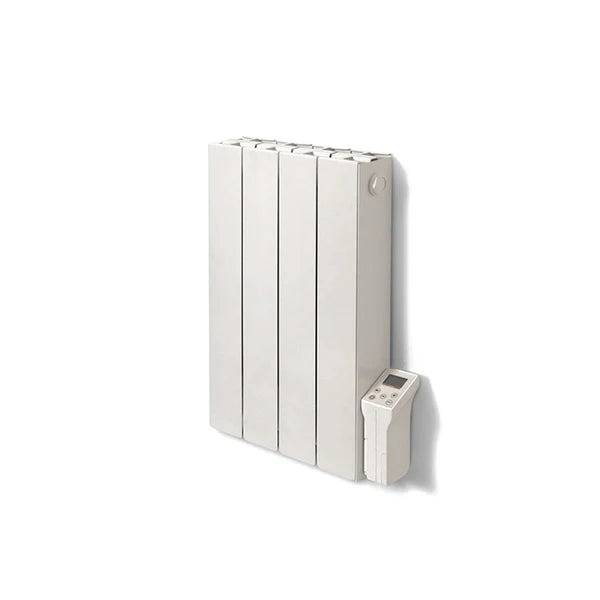 Radiatore Elettrico in Alluminio con resistenza elettrica e materiale refrattario Cubo Evo 1000W - Bianco - 4