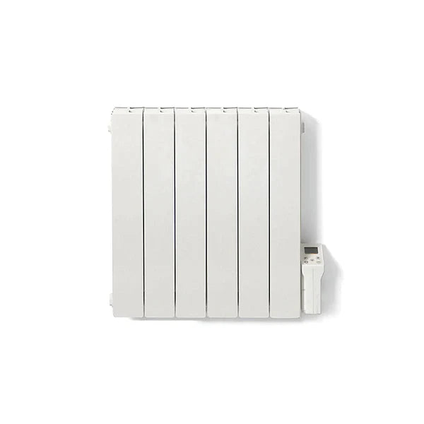 Radiatore Elettrico in Alluminio con resistenza elettrica e materiale refrattario Cubo Evo 1500W - Bianco - 2