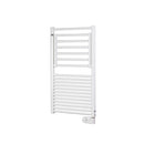 Termoarredo Scaldasalviette Idraulici con Ribalta STYLO GREEN 930x500mm - Bianco