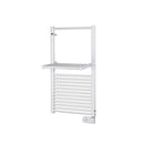 Termoarredo Scaldasalviette Idraulici con Ribalta STYLO GREEN 930x500mm - Bianco