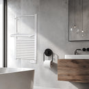 Termoarredo Scaldasalviette Idraulici con Ribalta STYLO GREEN 930x500mm - Bianco