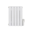 Termoarredo Radiatore Elettrico Telica Cintré Evo 900W - Termosifone dal Caratteristico Design - Bianco