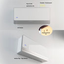 Climatizzatore Senza Unità Esterna iCOOL, Installazione a Parete Alta, Pompa di Calore Compatta, 8000 BTU/h per Ambienti fino a 20 m²