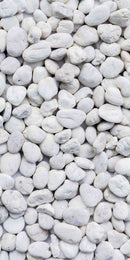 Pannello Radiante infrarossi in vetro elettrico - Fantasia  Sassi Bianchi