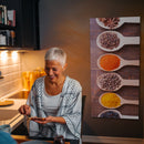 Pannello Radiante infrarossi in vetro elettrico - Fantasia Spezie