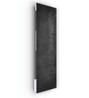 Pannello radiante infrarossi in vetro elettrico con convettore - Fantasia Cemento Nero