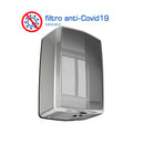 Asciugamani elettrico con filtro Anti-Covid ECO - JET 1000W con resistenza regolabile - ABS Lucido