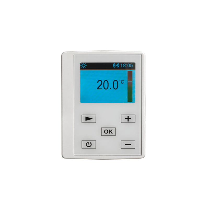 termostato digitale programmabile wi-fi per controllare il termosifone digitale a distanza tramite app installata sullo smartphone