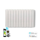 infografica che descrive la caratteristica importante del prodotto. la possibilità di programmazione tramite app