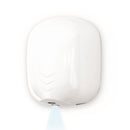 Asciugamani elettrico ECO - JET con Fotocellula 1100W Stream Dry UV - Acciaio Bianco