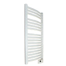 Scaldasalviette Elettrico curvo da 500W mod. SCALDY DESIGN. Compatto, Economico, Efficiente. Adatto a 1000 usi.