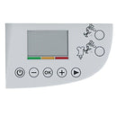 Scaldasalviette elettrico mod. Vento da 500W + soffiante da 1000W. Colore Bianco